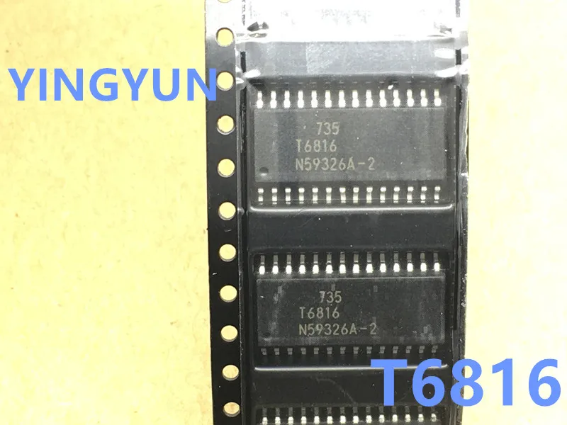 5 шт./лот T6816 TIQY соп 28 автомобиль IC для Pa ssat автоматический Кондиционер панель