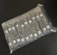 Kecesic 10Pcs lot Earphones Super Clear Ear Buds Earphone Noise isolating Earbud For iphone Xiaomi Samsung S8  Note