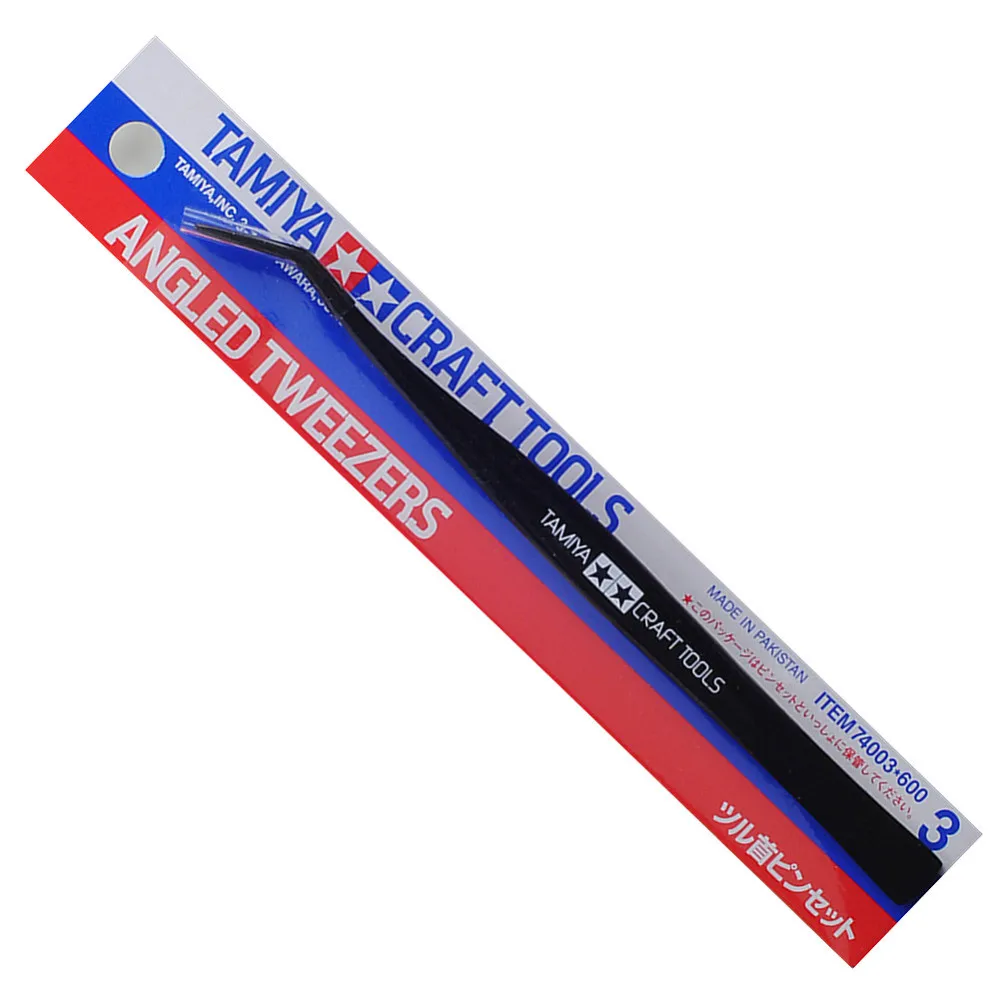 OHS Tamiya 74003 модель инструментов угловой пинцет аксессуары для хобби и рукоделия |