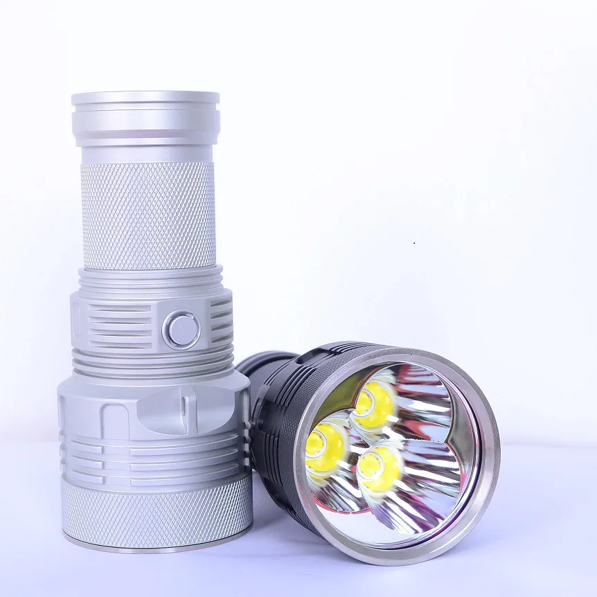 HaikeLite MT09R супер яркий фонарик 3 x CREE XHP70.2 светодиодный Макс 24000 люмен расстояние