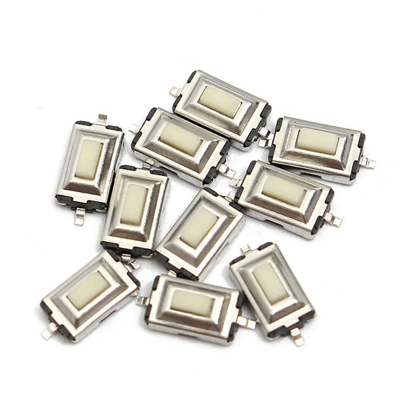 Тактильная Кнопка Tact 50 шт./лот микро переключатель SMD мгновенный SMT 2 pin 3*6*2 5 мм