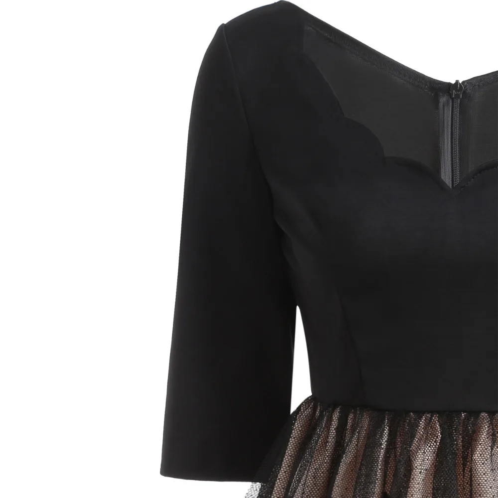 5XL размера плюс женское ажурное кружевное платье с воротником лепестком
