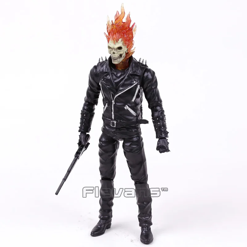 Экшн фигурка Ghost Rider из ПВХ Коллекционная модель игрушки 23 см|Игровые фигурки и