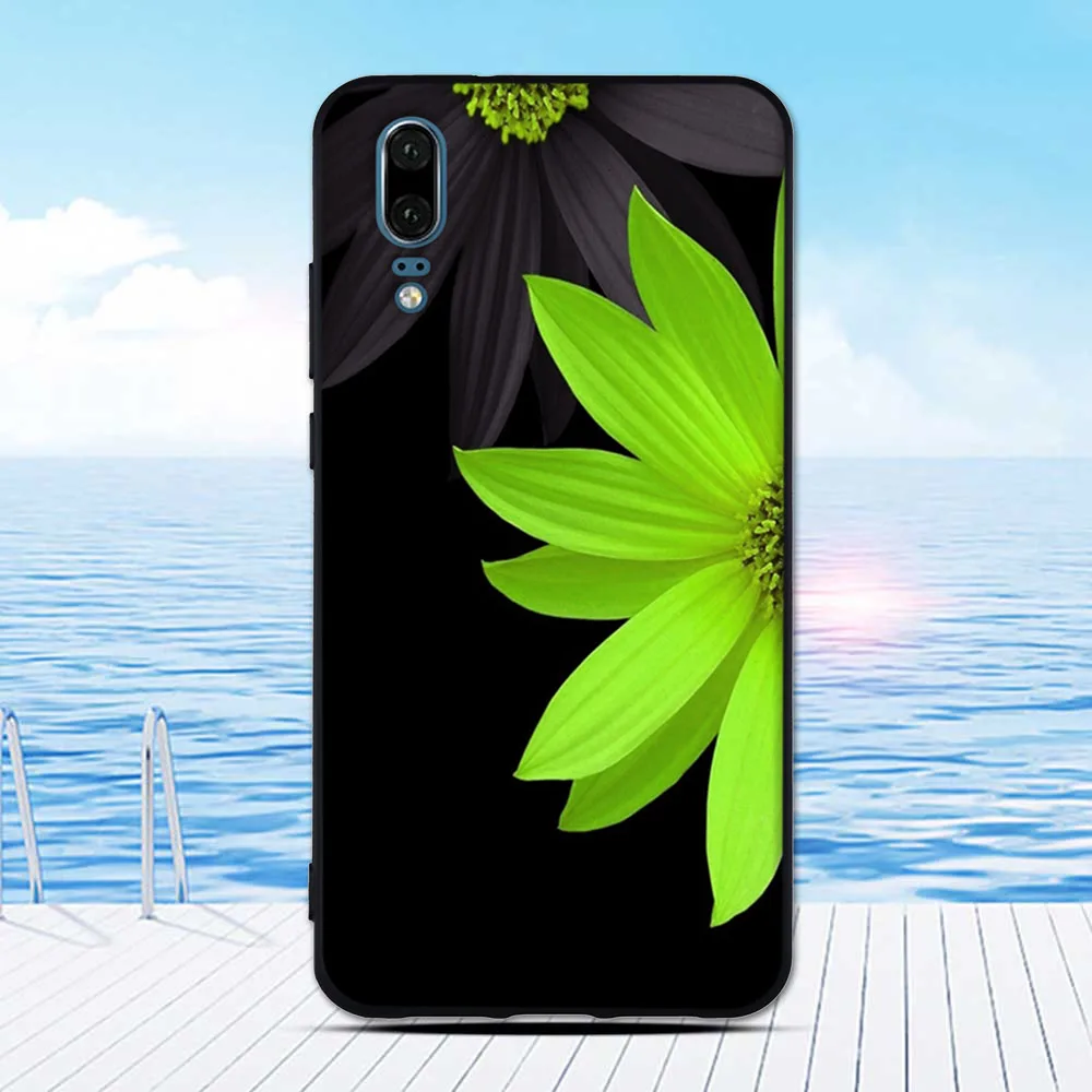 Чехол для Huawei P20 мягкий чехол из ТПУ телефона 5 7 дюйма силиконовые чехлы задняя