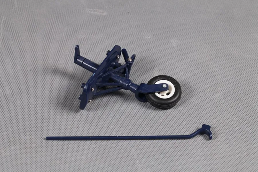 Система заднего шасси FMS 1400 мм 1 4 м F4U Corsair V3 FMSSV125BLU модель самолета на