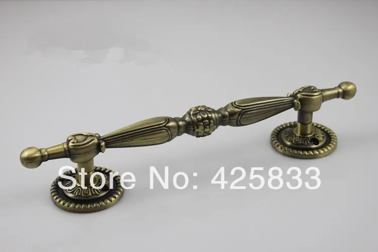 2pcs 128mm Bronze Decorative Knobs Antique Kitchen Armoire Hardware Granite Pink Drawer Pulls Door Cabinet | Обустройство дома