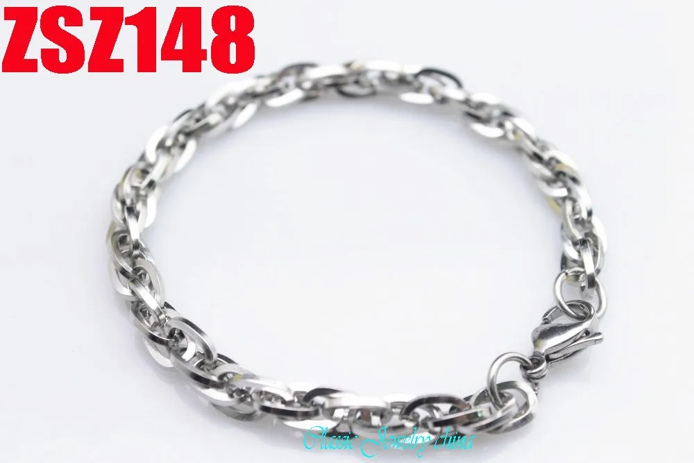 Браслет из нержавеющей стали 6,2 мм bravny twist brace мужские модные ювелирные изделия панк цепи 20 шт ZSZ148