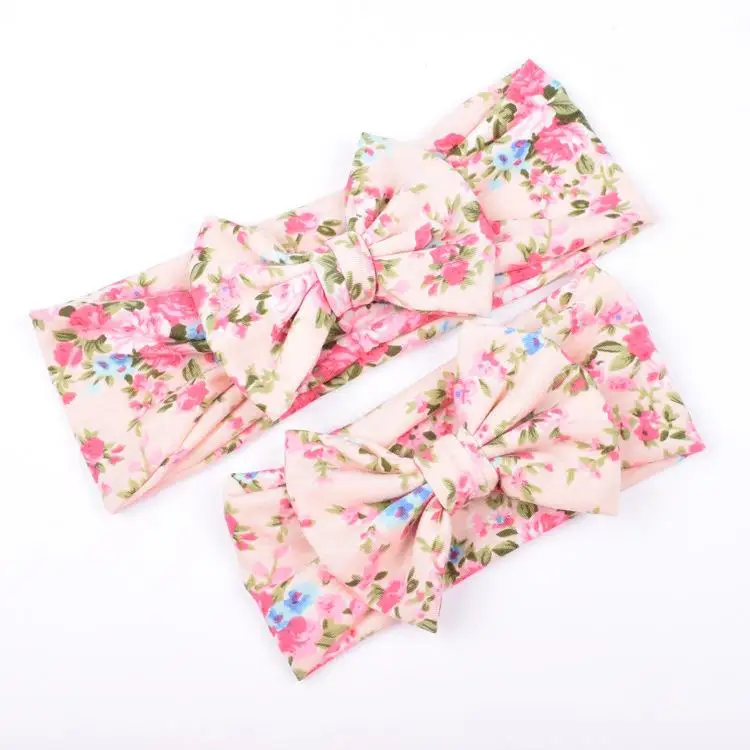 2 шт./компл. для мамы и ребенка эластичная повязка на голову в богемном стиле с