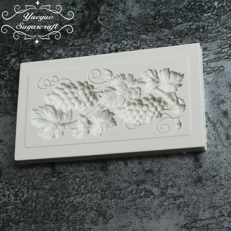 Yueyue Sugarcraft силиконовая форма для винограда помадка инструменты украшения торта
