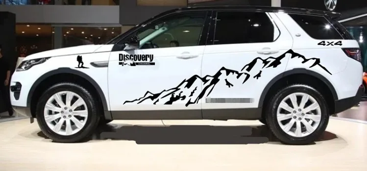 2 шт. 4x4 наклейки на автомобиль Land Rover Jeep SUV|Наклейки автомобиль| |