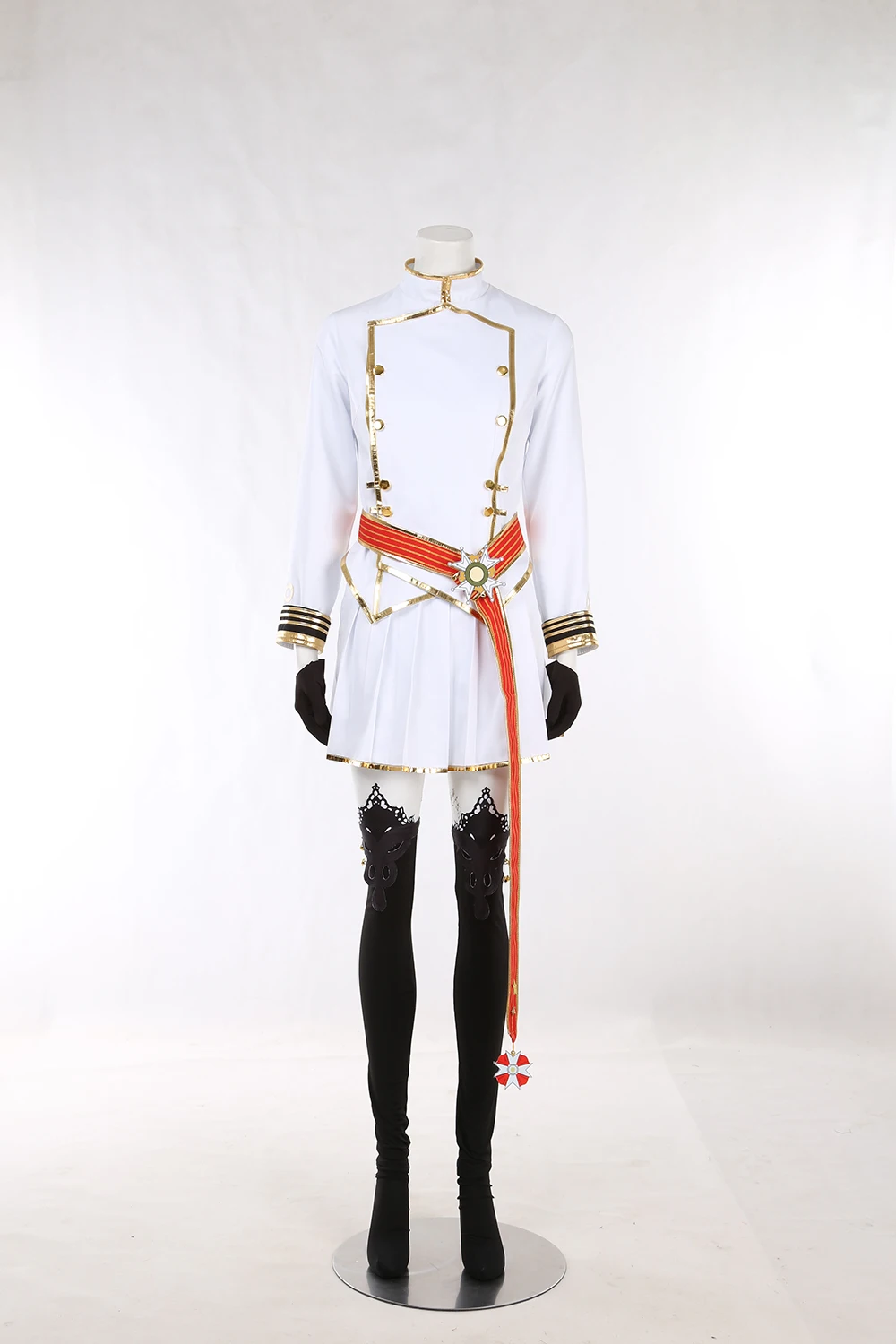 Azur Lane Косплэй HMS Monarch уровня 30 костюм Для мужчин и женщин вечерние Макияж