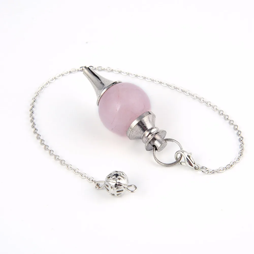 Женский кварцевый маятник с лазуритом опалом и тигровым глазом|pendulum pendant|chakra