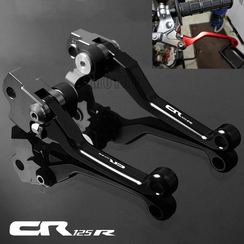 Алюминиевые рычаги сцепления для мотоцикла Honda CR125R 1992 2007 2006 CR125 CR 125R 125 R CNC|Рычаги