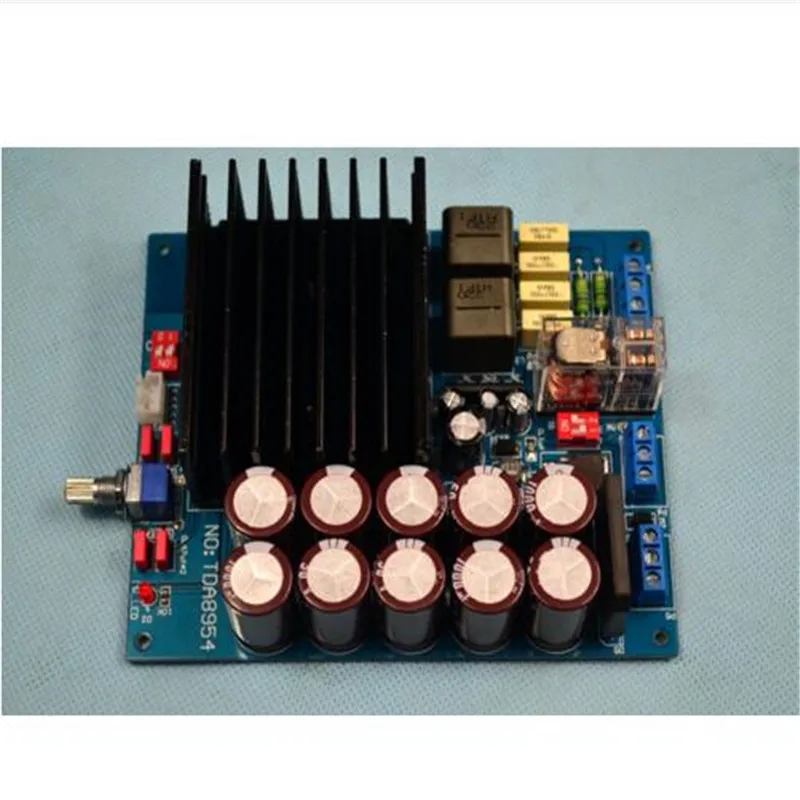 Плата цифрового усилителя Ultra TDA8950 TDA8954 210 Вт + температура 2 0 после двухканального