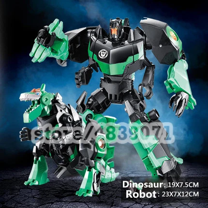 With original box WJ OP Commander Grimlock, трансформация, Лига, Рид, сплав, дрифт, маскировка, вайлдрайдер, срыв, воин, детская фигурка, робот, игрушки - Цвет: With original box