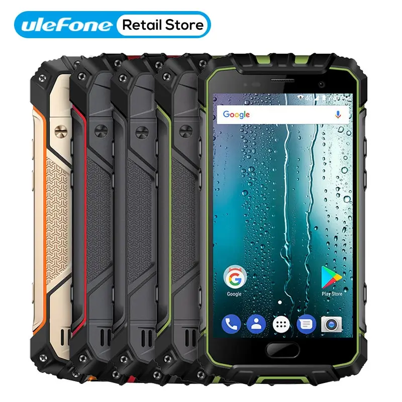 Водонепроницаемый IP68 Ulefone Armor 2S смартфон 5 0 &quotFHD MTK6737T четырехъядерный Android 7 2 Гб 16 4G