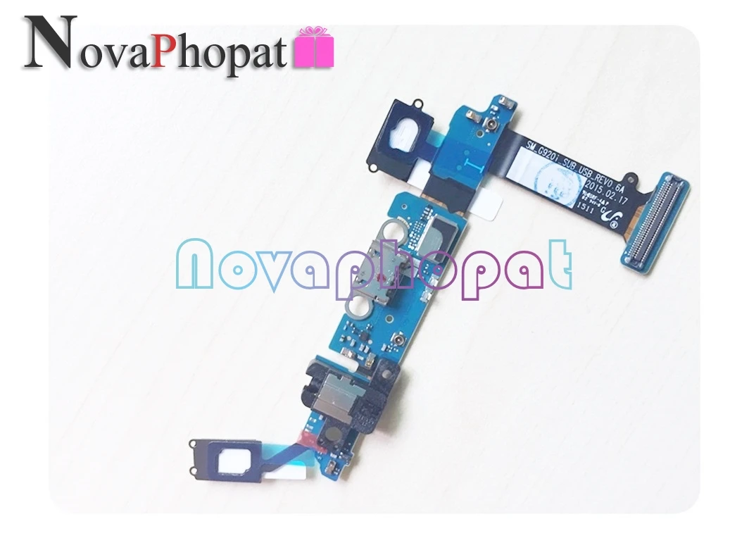 Зарядный шлейф Novaphopat для Samsung S6 G920F G920i разъем зарядного устройства микро-usb