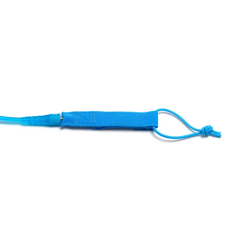6ft TPU Surfboard Leash - 7mm Double Swivels Polyurethane Nylon Stainless Steel Stand Up Paddle Board Foot Rope Surf Leash image 6