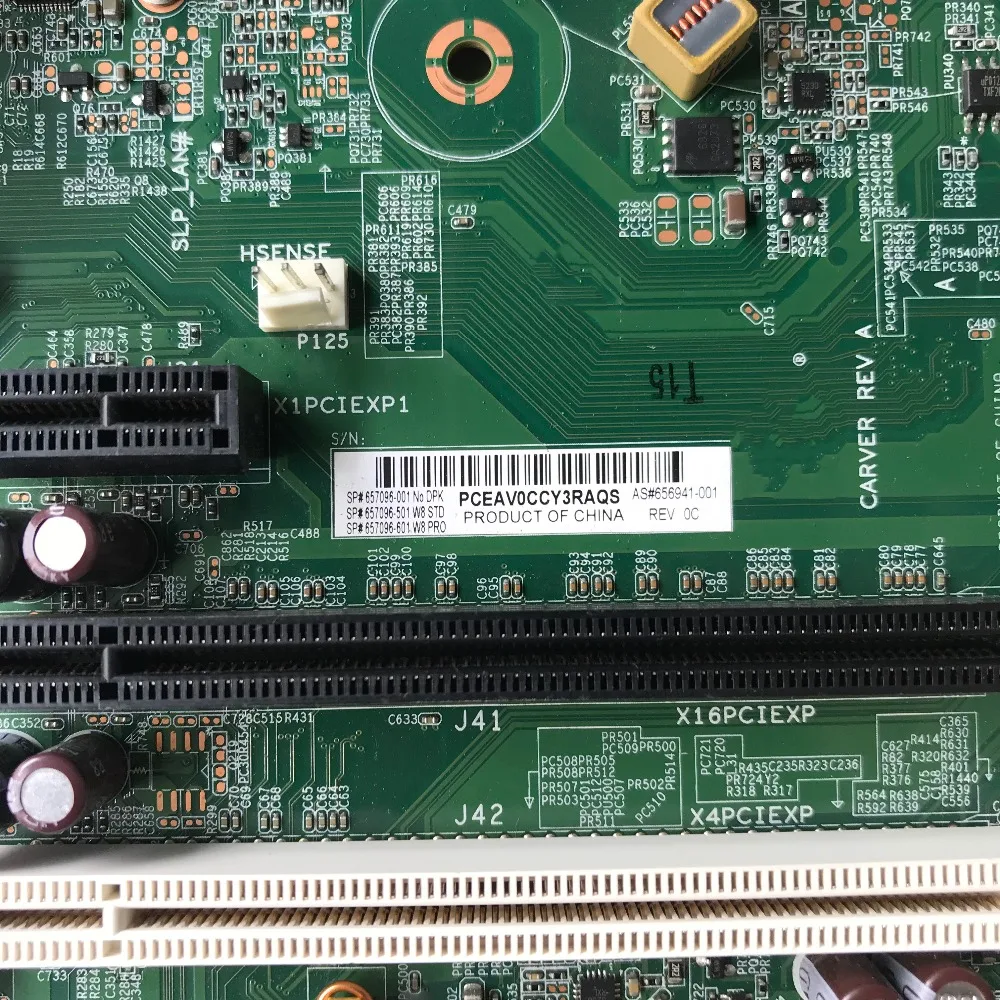SZWXZY отлично подходит для настольных материнских плат HP 8300 MT LGA1155 Q77 DDR3 657096 001 656941