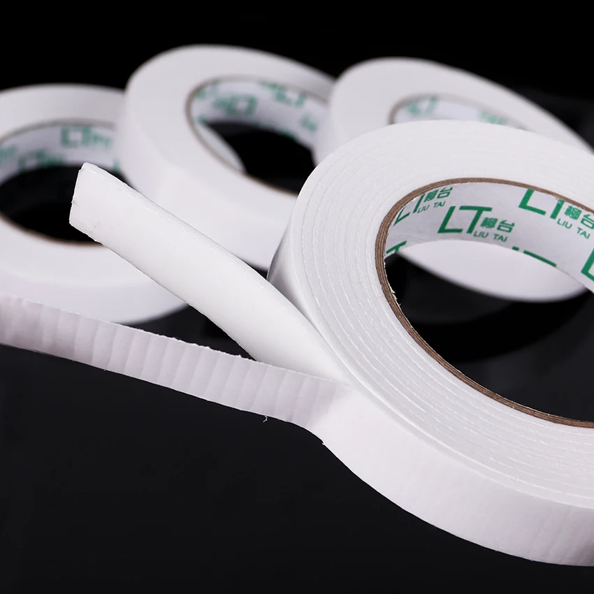 Двусторонняя клейкая лента супер прочная 20 мм х 3 м|Офисный скотч| |