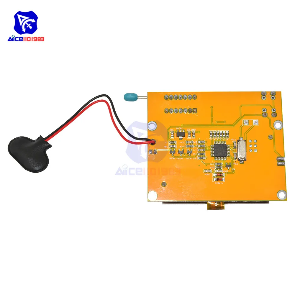 Тестер для транзисторов diymore Mega328 LCR T4 M328 измеритель диодов триодов конденсаторов