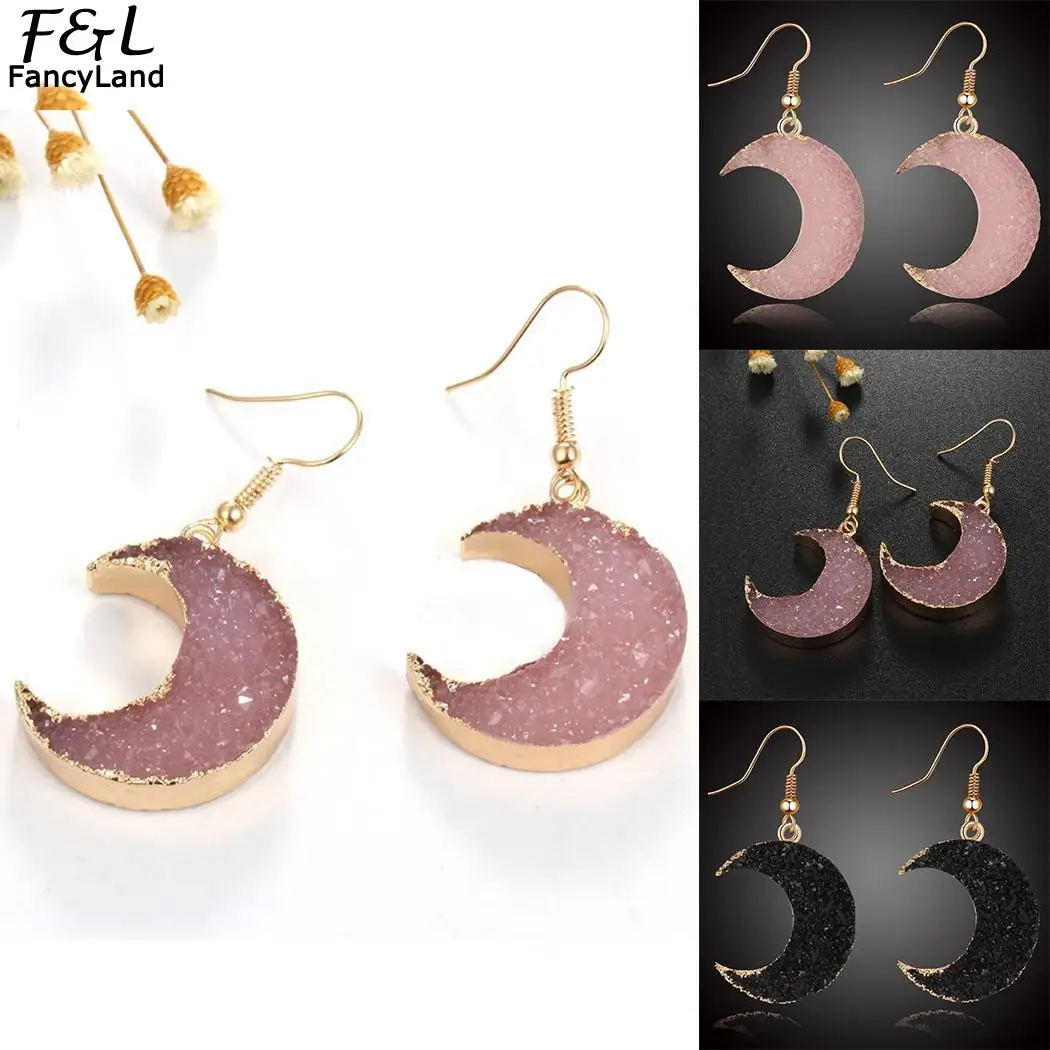Женские серьги подвески Moon Jewelry|Серьги-подвески| |