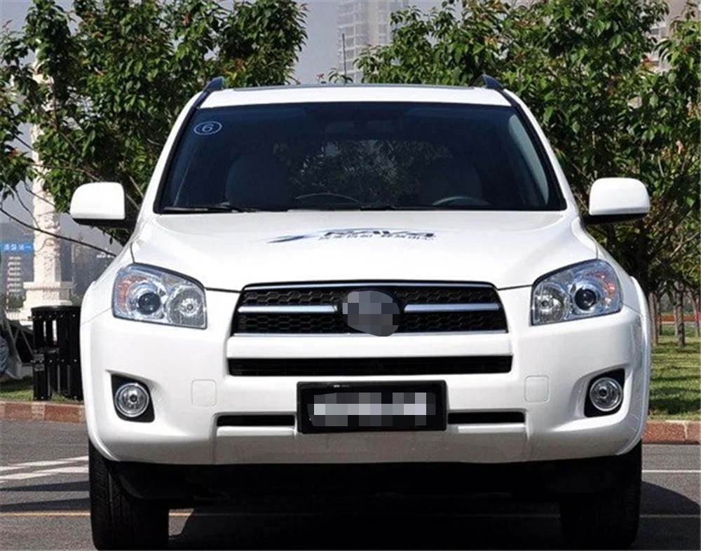 Для Toyota Rav4 2009 2010 2011 2012 прозрачный автомобильный налобный фонарь с прозрачными линзами, передняя Автомобильная крышка