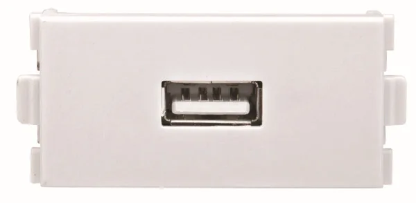Дополнительный модуль для домашнего кинотеатра USB Wall Plate Module (F-F) для стеновой панели 223 типа A с женским разъемом.