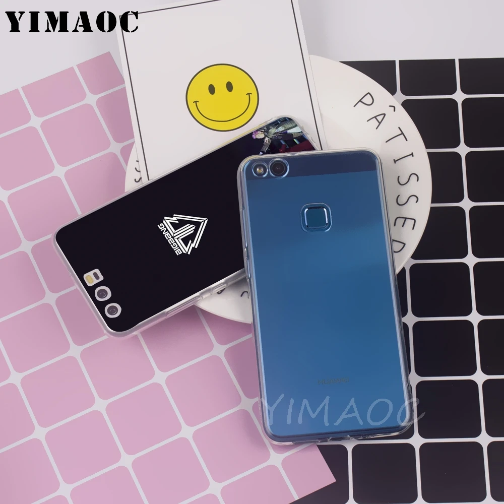 Мягкий ТПУ чехол YIMAOC BIGBANG G DRAGON для Huawei Honor 6A 7X 7A Pro 8C Mate 10 Note 9 Lite Y6 Y9 Y7 Prime 2018 чехлы |