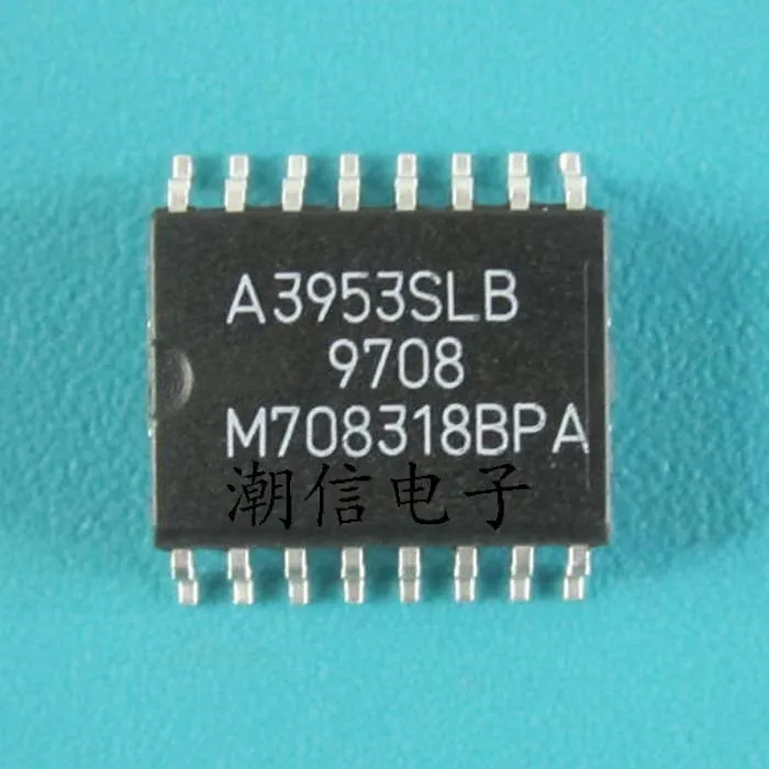 Оригинальный контроллер привода двигателя A3953 A3953SLB A3953SLBT 16 SOIC|controle original|controller