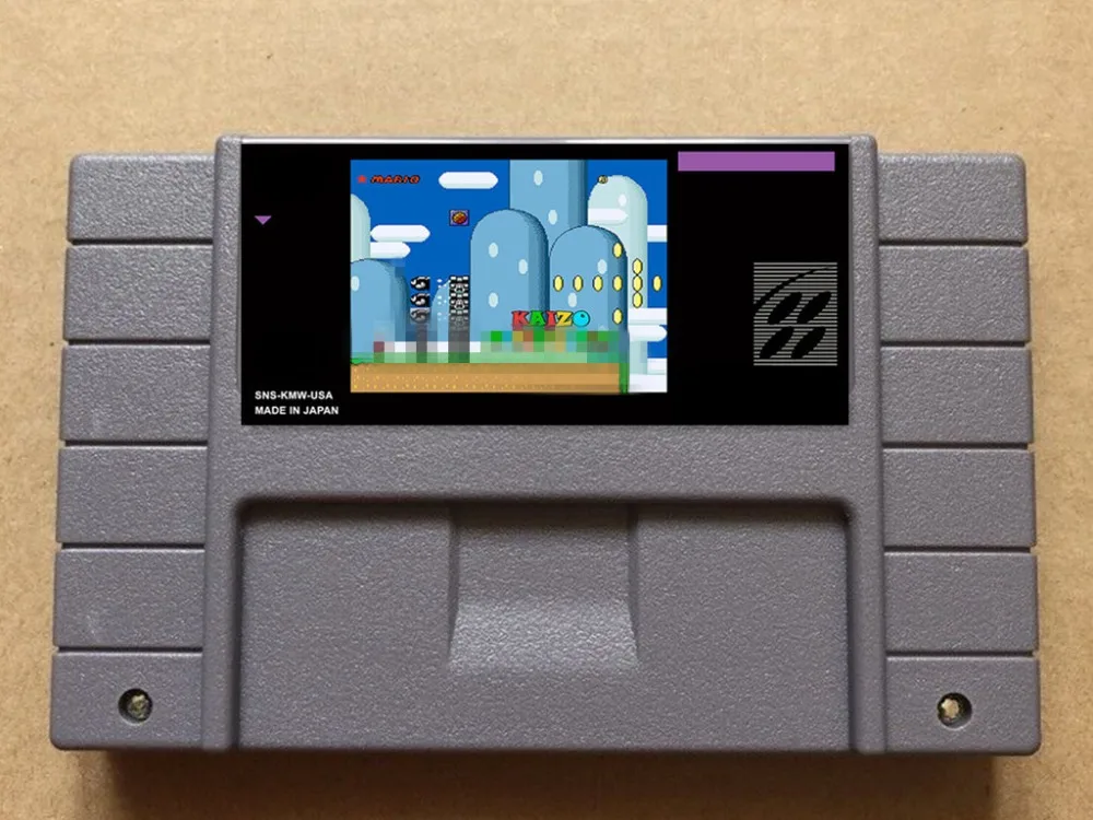 Видеоигры Kaizo World 1 2 3 USA NTSC версии 16 bit 46 pins!|Картриджи| |