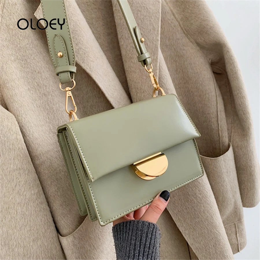 Сумка-мессенджер Bolso маленькая квадратная с широким плечевым ремнем 2019 | Багаж и