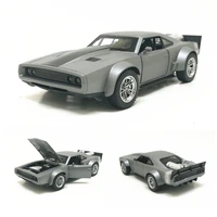 132 ice dodge charger alloy sports diecast car model sound light pull back super racing car for kids
