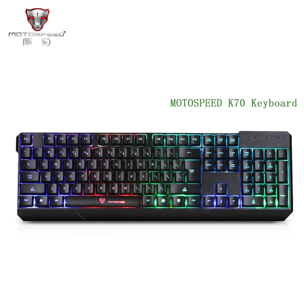 Оригинальная мотоскорость K70 7 Цвет Фул Подсветка компьютерная игровая
