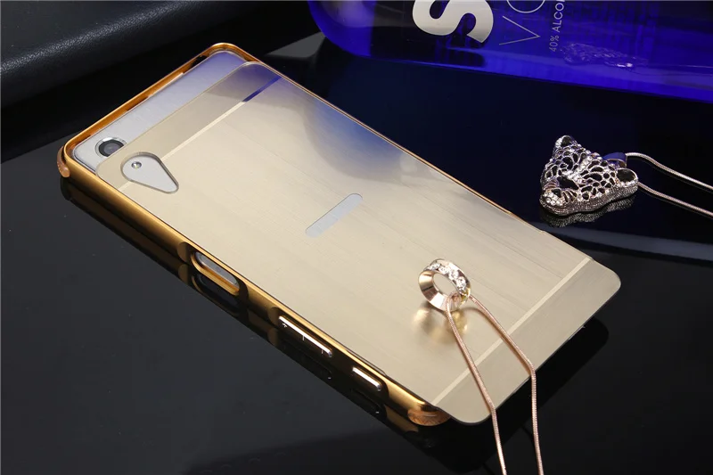 Для sony Xperia X Performance матовый зеркальный чехол-накладка для sony XA F3113 покрытие алюминиевая металлическая рамка для Xperia X F5122