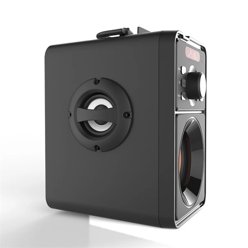 Беспроводной Bluetooth динамик стерео сабвуфер бас динамик s Колонка Soundbox Doombox Поддержка FM радио TF AUX USB пульт дистанционного управления