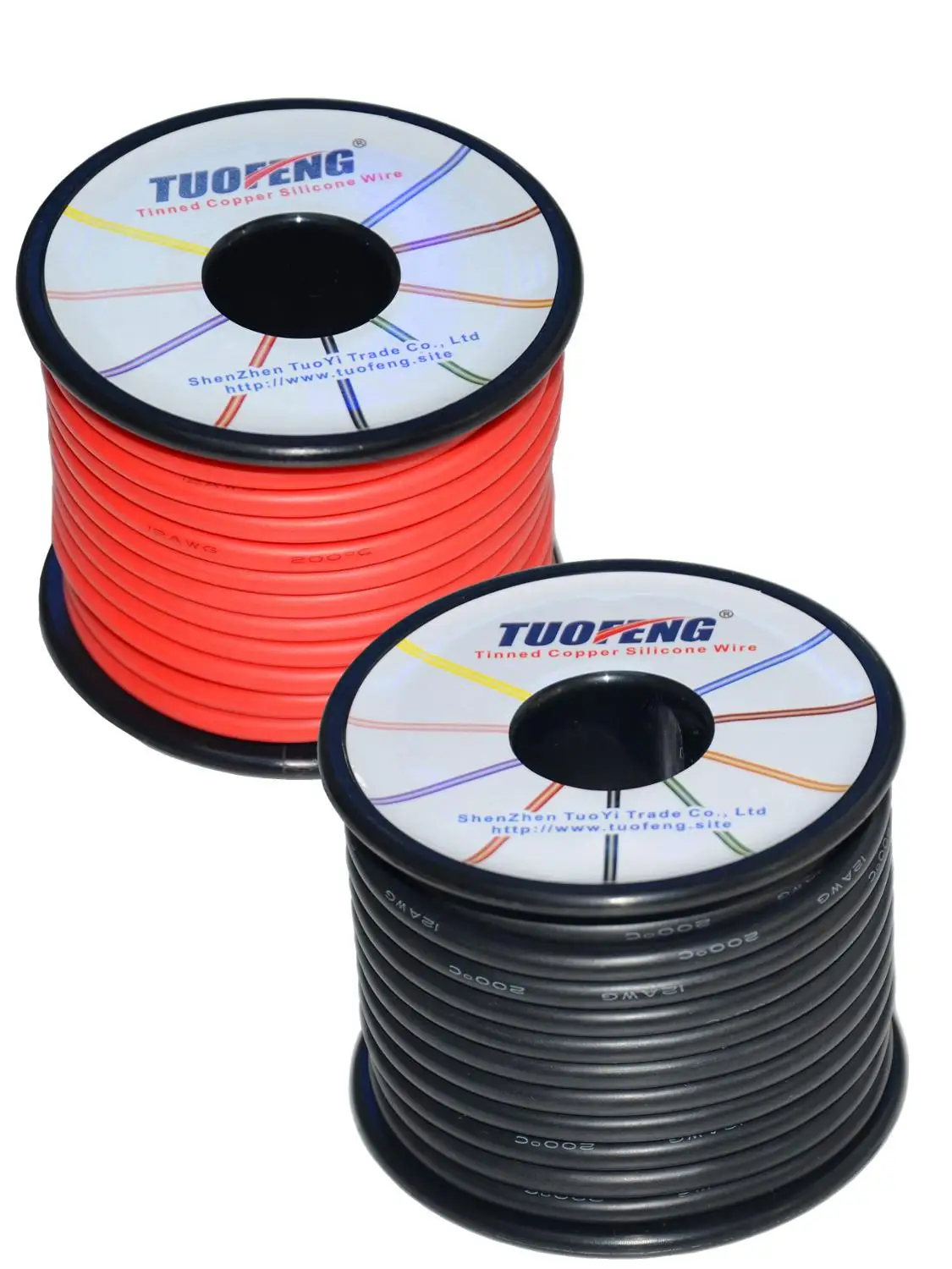 12awg провод, мягкий и гибкий силиконовый изолированный провод 66 футов [33 фута черный и 33 фута Красный] многожильный провод высокая температура сопротивляться