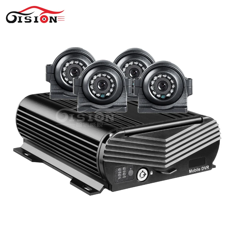 CCTV Security Systme 3G GPS HDD 4CH жесткий диск Мобильный Dvr рекордер I/O онлайн Удаленный