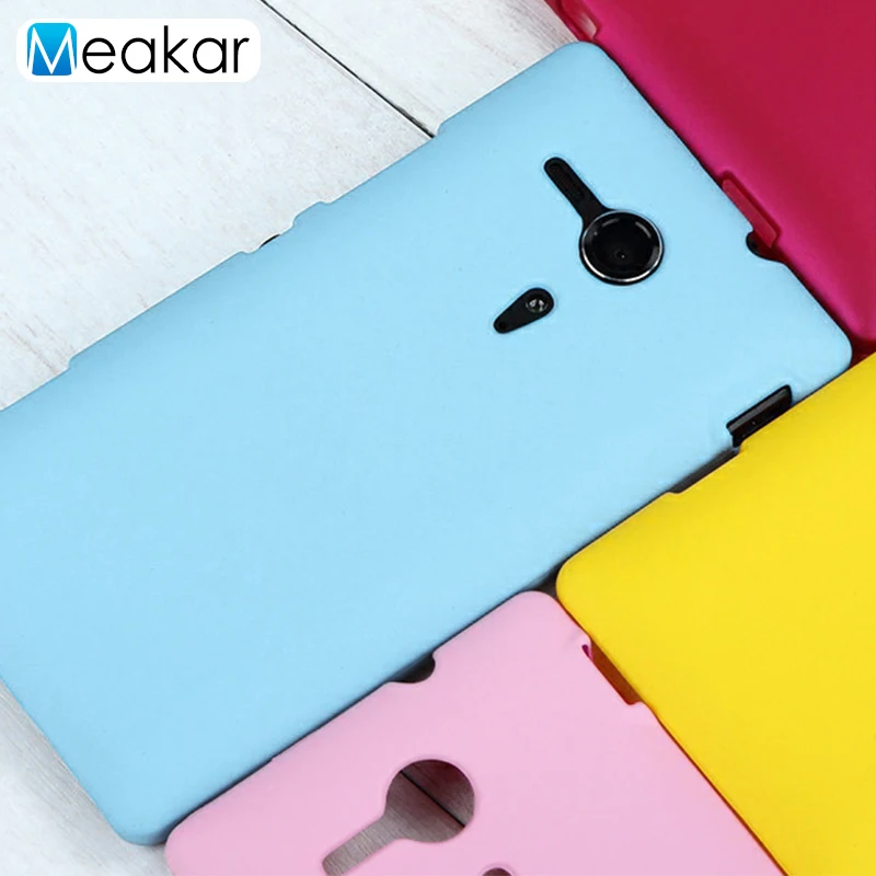 Матовая Пластик Coque 4.6For sony Xperia Sp чехол для sony Xperia Sp M35H C5302 C5303 C5306 телефона чехол-лента на заднюю панель