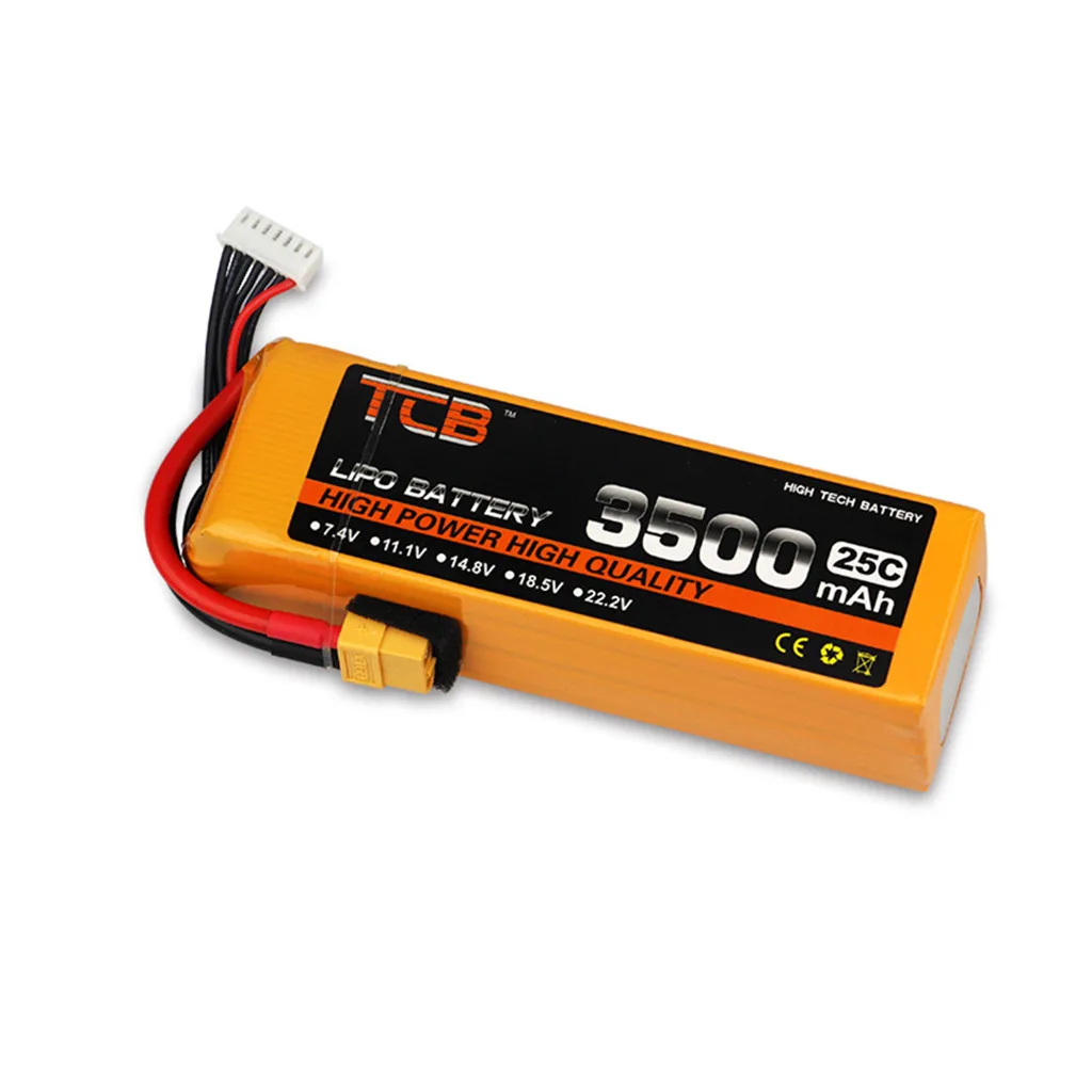 Accessories TCB 11.1V 3500mAh 3S-25C Battery With XT60 Plug For RC Model Drone Helicopter Z712 | Игрушки и хобби