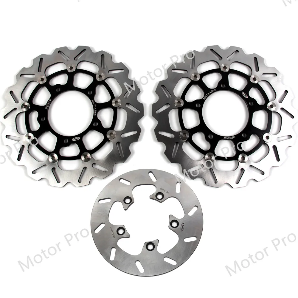 

GSXR1000 2005 2006 2007 2008 For Suzuki GSXR GSX R GSX-R 1000 Front Rear Brake Disc Disk Rotor Kits GSXR600 600 GSXR750 750 GOLD
