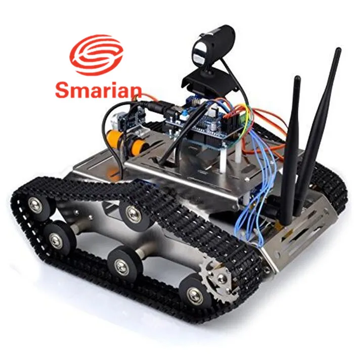 Робот-автомобиль smarian с Wi-Fi комплект шасси для Arduino Hd-камера Ds-робот
