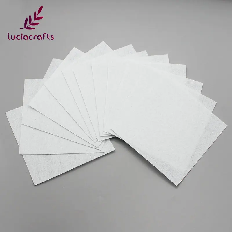 

Lucia crafts 6pcs/lot Non-woven Felt Fabric Sewing Handmade DIY Scrapbook Accessories B1303