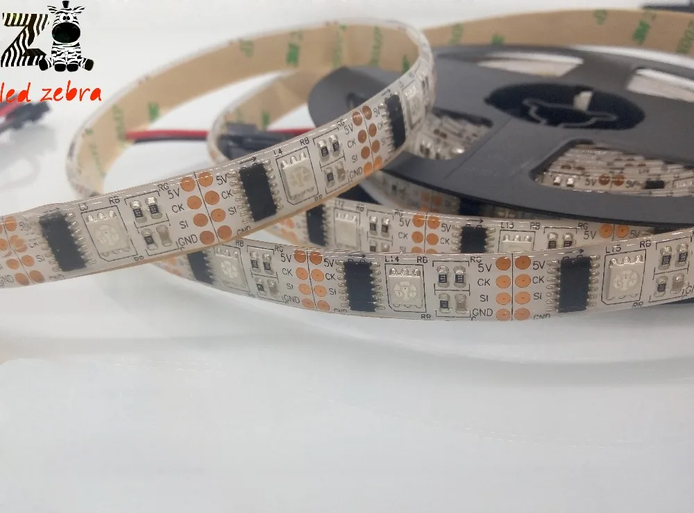 DC 5 v ws2801 светодиодная полоса с адресом 32led/m водонепроницаемый ip65 чудесный