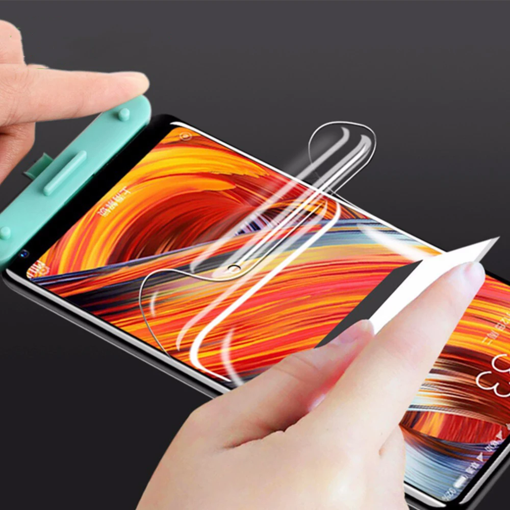 Защитная мягкая Гидрогелевая пленка для Xiaomi Mi 9 8 Lite SE 6 Mix 3 2S Max Note экрана Redmi 7