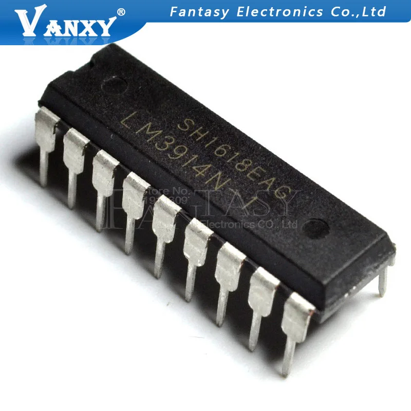 5 шт. LM3914N-1 LM3915N-1 LM3916N-1 DIP LM3914N LM3915N LM3916 и IC