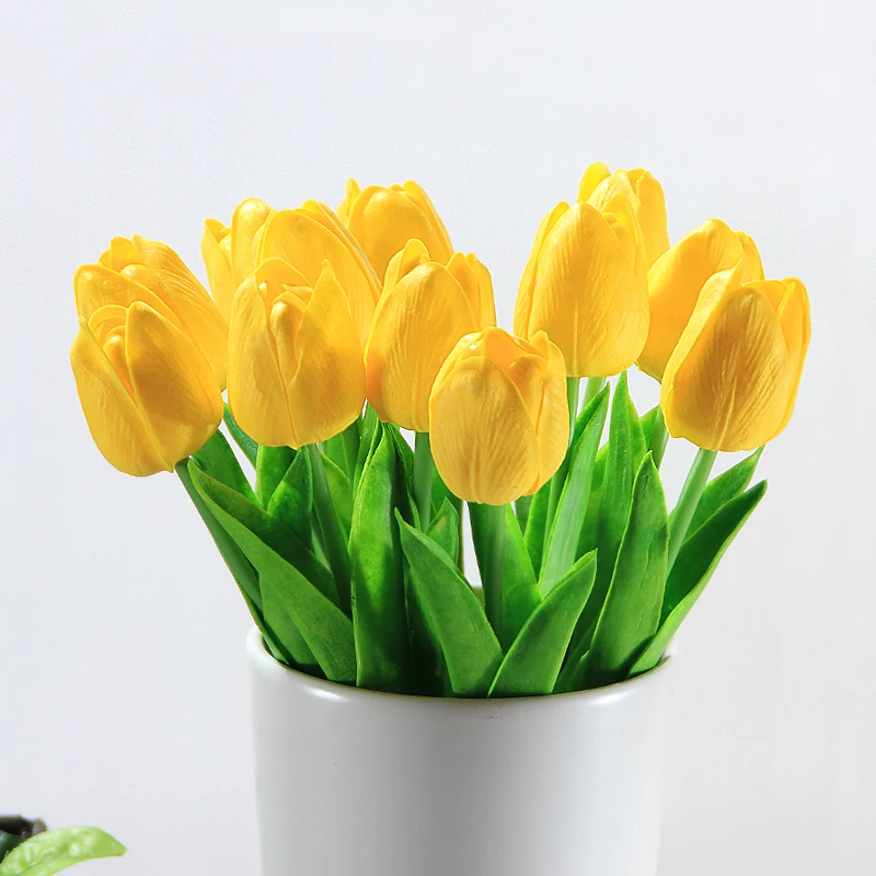 

Wholesales Artificial Latex Tulips Flowers For Home Wedding Decoration Fake Flowe Flower Artificial Flores Garden Decoration