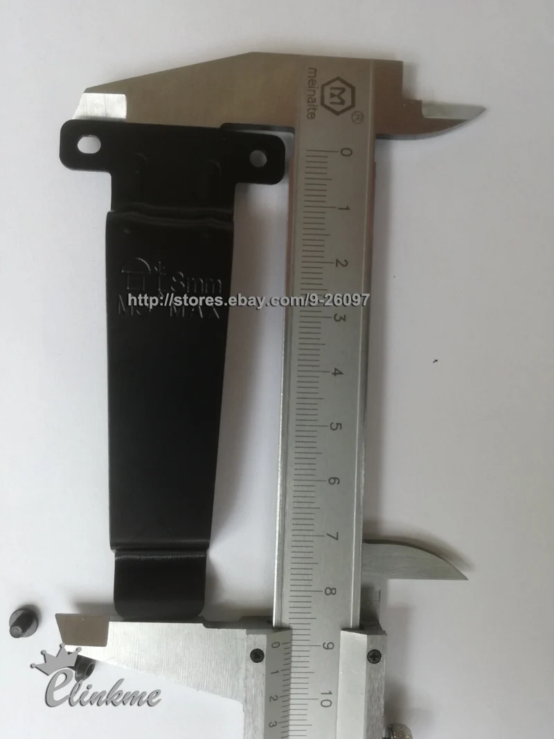 Клипса для ножа Kydex черная клипса сделай сам 1 57*3 48 (40 мм * 88 мм) | Обустройство дома