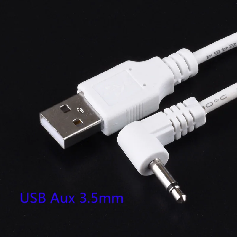 Женский USB-разъем размер 3 5 мм длина 100 см белый L-образный высокое качество |