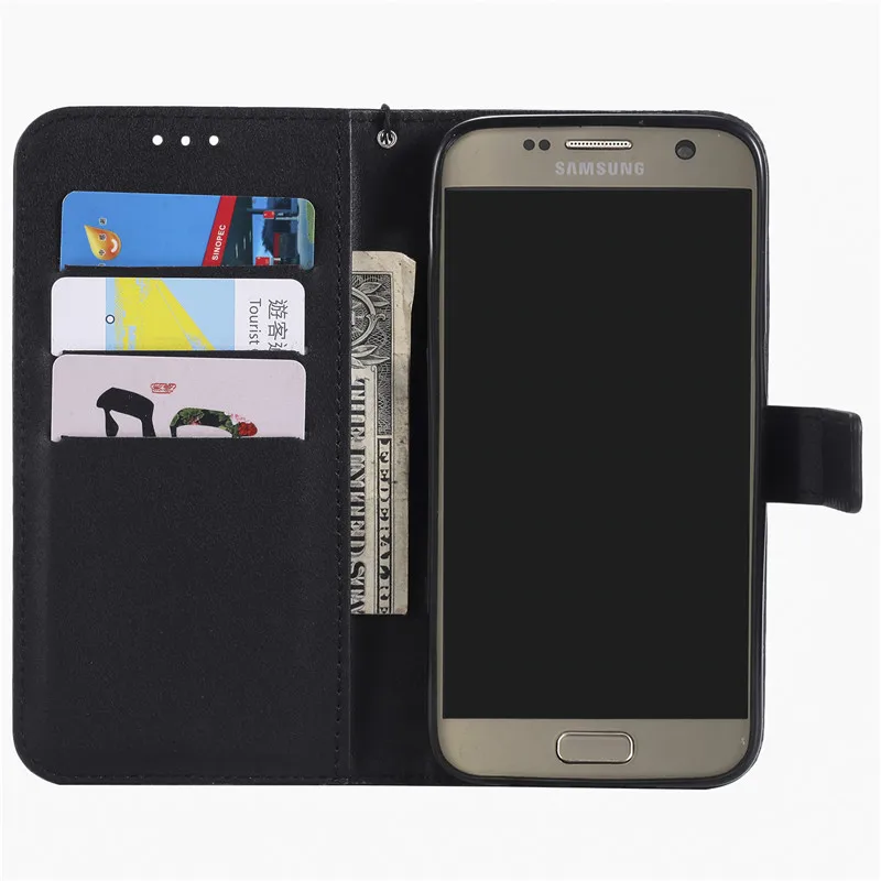 Чехол для Samsung Galaxy S6 чехол Роскошный кожаный бумажник откидная крышка G920F G920 SM-G920F S